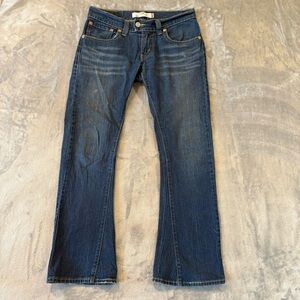 Levi's Boot Cut Low 542 Denim Grunge Jeans Wmn’s Sz 8M